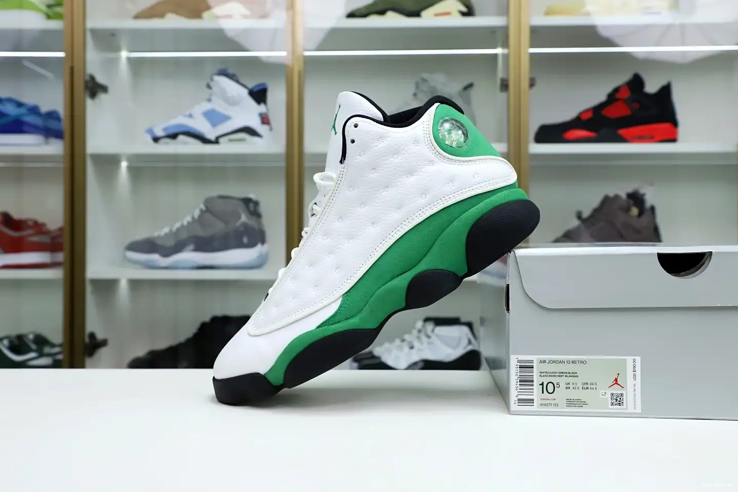 JORDAN Kimikick DB6537-113 “LUCKY AIR 13 GREEN” 0823